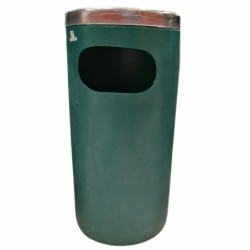 TRASH  BIN  GREEN  CARE  OD  ASH  MEDIUM...