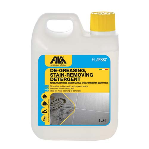 FILA
Stain Removing Detergent
• 1 L content
Code: PS87
Also available: 500 ml
