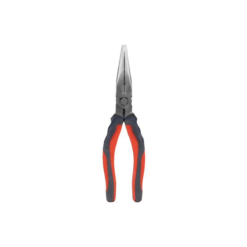 HAUSMANN
Pliers Long Nose
• Chrome vanadium steel
• Nickel plated finish
• Anti-rust treated
• Hardened blade for superior cutting 
• Comfortable PVC sleeves
• 8"
Code: USA02002-8