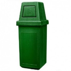 TRASH  BIN  GREEN  CARE  OD  HOODED...