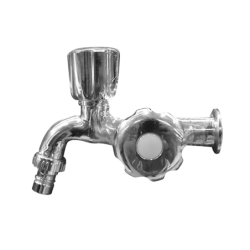 FAUCET  CTX  HY-C225  ABS  WALL  CHROME