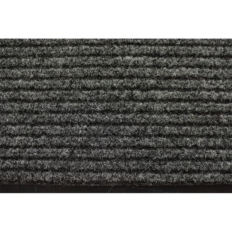 DOORMAT KERALA NP CARPET RIBBED 80*120CM CM1005 GREY