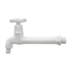 FAUCET  CTX  HY-C290W  ABS  WALL  WHITE
