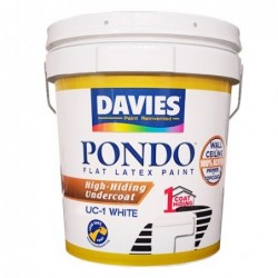 PAINT  DAVIES  DV-UC-1  PAIL  FLAT  LATEX...