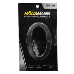 HOUSE  NUMBER  HAUSMANN  WNS100  0  1.5MM...