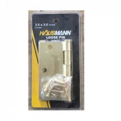 HINGE  HAUSMANN  HI  3.5"X3.5"X2MM  STEEL...