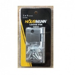 HINGE  HAUSMANN  HI  3"X3"X2MM  STEEL...