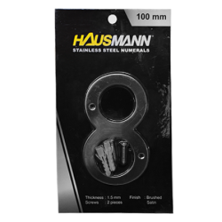 HOUSE  NUMBER  HAUSMANN  WNS108  8  1.5MM...