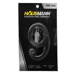 HOUSE  NUMBER  HAUSMANN  WNS109  9  1.5MM...