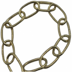 CHAIN  LINK  OVAL  3.5MM  LINK...