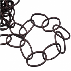 CHAIN  LINK  3.5MM OVAL  LINK  DECORATION...