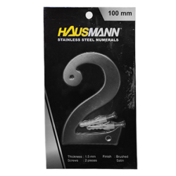 HOUSE  NUMBER  HAUSMANN  WNS102  2  1.5MM...