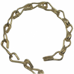 CHAIN  LINK  1.6MM  BRASS  DOUBLE  LINK