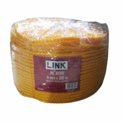 ROPE  LINK  PE  4MMX1M  GOLDEN  YELLOW  COIL