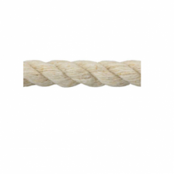 ROPE  LINK  15MX4.8MM  COTTON  TWISTED WHITE