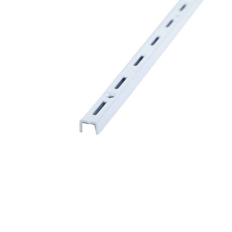 SHELF BRACKET STACK 11541 1000MM SINGLE SLOT WALL UPRIGHT WHITE