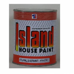 PAINT  ISLAND  QRT  ENAMEL  FLATWALL...