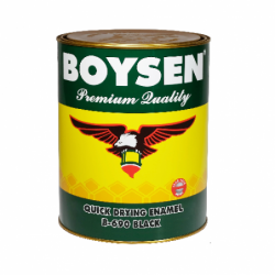 PAINT  BOYSEN  GAL  QDE  BLACK  690