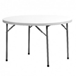 TABLE  CTX  BT048X001AWHT  ROUND  1219X743MM