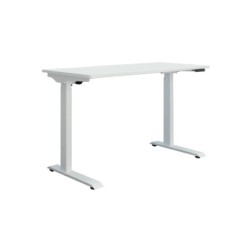 DESK LI ET119-W 1200X60X730-1230MM WHITE...